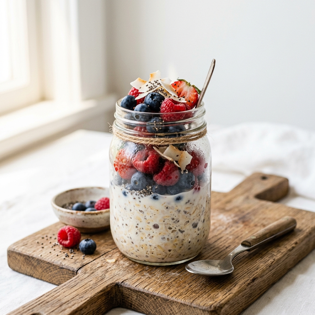 Berry Overnight Oats