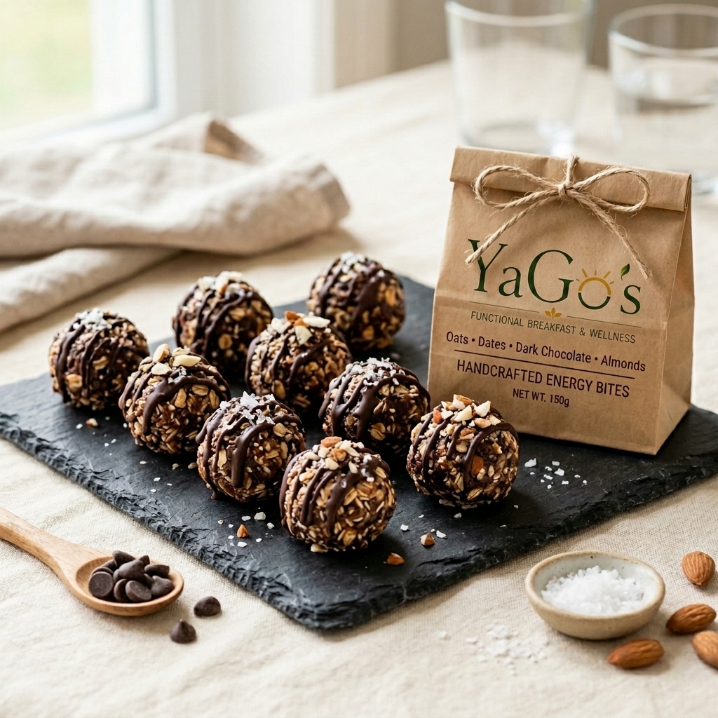 Dark Choco Protein Bites