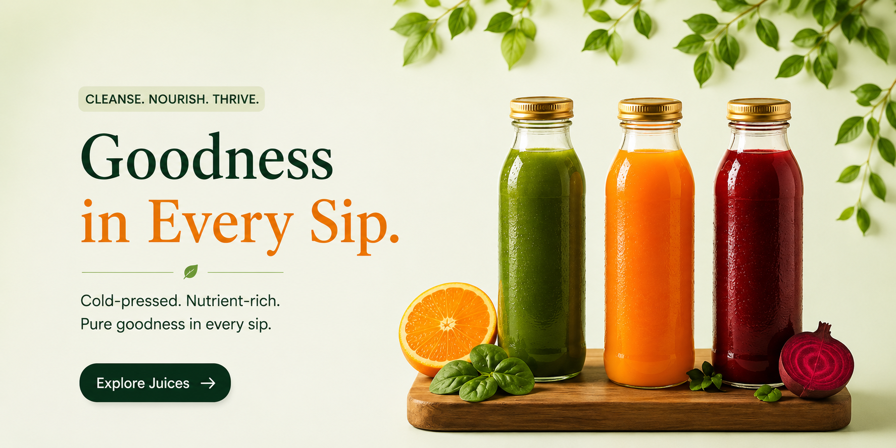 Goodness in Every Sip